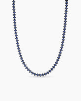 Armory® Necklace in Black Titanium with Sapphires, 7.5mm